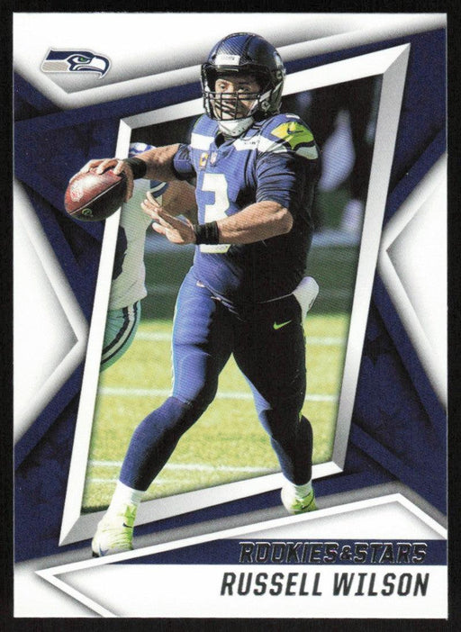 Russell Wilson 2021 Panini Rookies & Stars # 37 Seattle Seahawks Base - Collectible Craze America