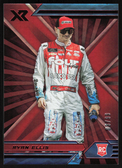 Ryan Ellis 2022 Panini Chronicles Racing XR # 5 RC Red 3/99 - Collectible Craze America