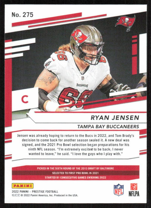 Ryan Jensen 2022 Panini Prestige # 275 Tampa Bay Buccaneers - Collectible Craze America