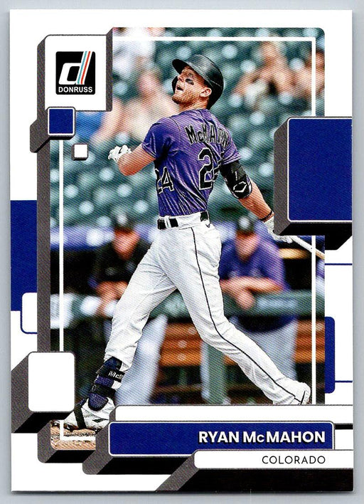 Ryan McMahon 2022 Donruss Baseball # 123 Colorado Rockies - Collectible Craze America