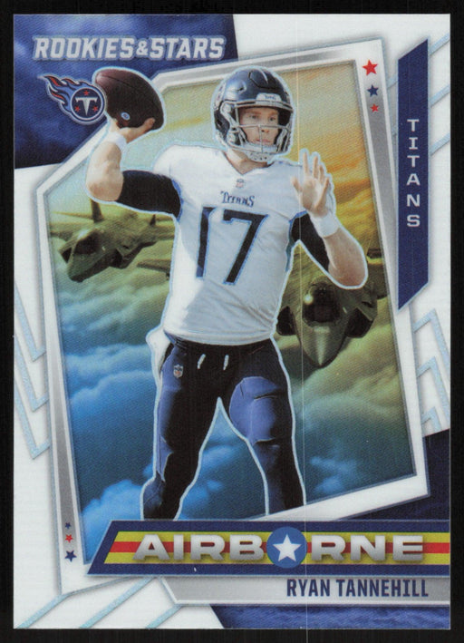 Ryan Tannehill 2021 Panini Rookies & Stars # AB-10 Airborne White Prizm 128/149 Tennessee Titans - Collectible Craze America