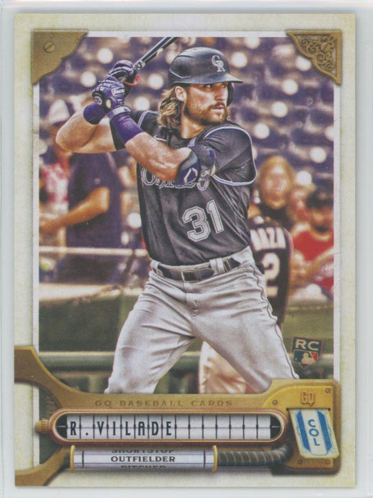 Ryan Vilade 2022 Topps Gypsy Queen # 173 RC Colorado Rockies - Collectible Craze America