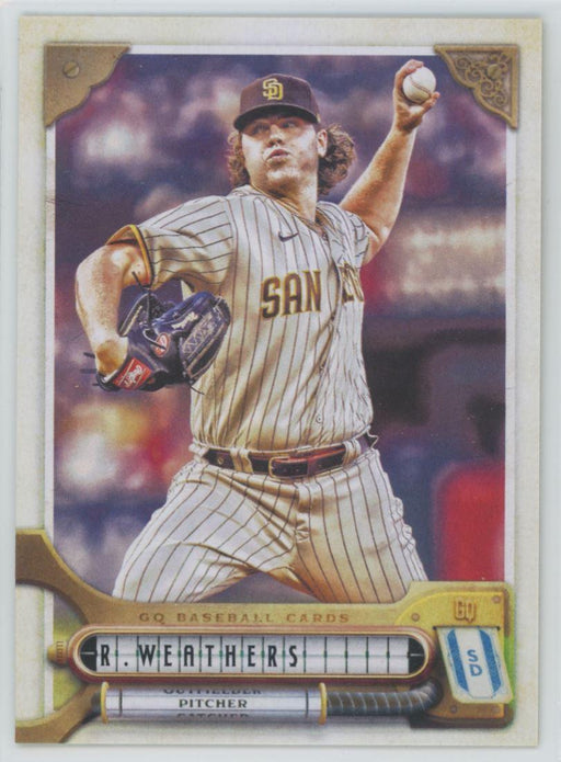 Ryan Weathers 2022 Topps Gypsy Queen # 129 San Diego Padres - Collectible Craze America