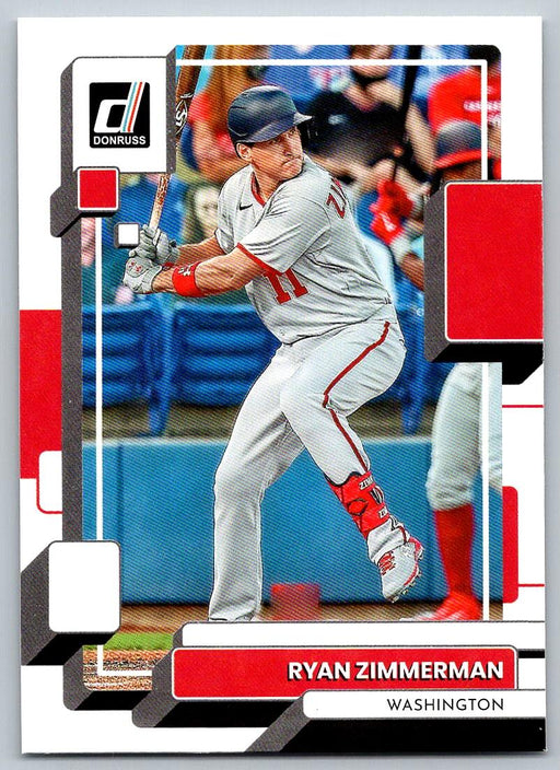Ryan Zimmerman 2022 Donruss Baseball # 84 Washington Nationals - Collectible Craze America