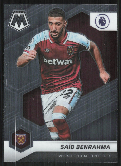 Said Benrahma 2021 Panini Mosaic Premier League # 88 West Ham United Base - Collectible Craze America