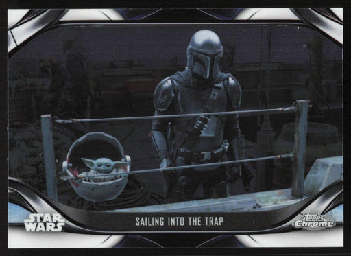 Sailing into the Trap 2022 Topps Chrome Star Wars Mandalorian # S2-14 - Collectible Craze America