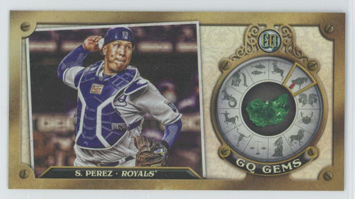 Salvador Perez 2022 Topps Gypsy Queen # GGM-24 GQ Gems Kansas City Royals - Collectible Craze America