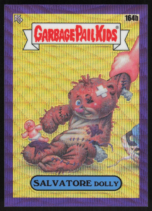 SALVATORE Dolly 2021 Topps Chrome Garbage Pail Kids Original Series 4 # 164B Purple Wave Refractor 6/250 - Collectible Craze America