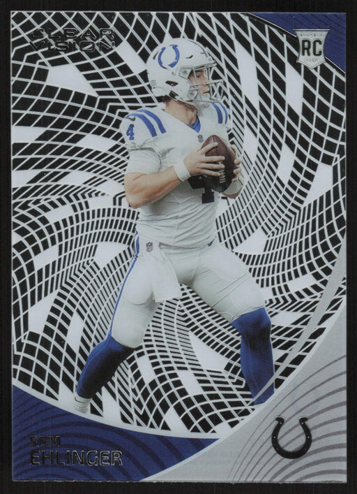 Sam Ehlinger 2021 Panini Chronicles Clear Vision # CVR-28 RC Indianapolis Colts - Collectible Craze America