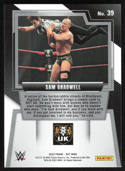 Sam Gradwell 2022 Panini NXT WWE # 39 RC Base NXT UK - Collectible Craze America