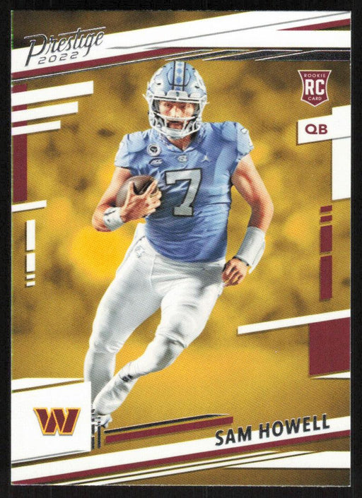 Sam Howell 2022 Panini Prestige # 305 RC Washington Commanders - Collectible Craze America