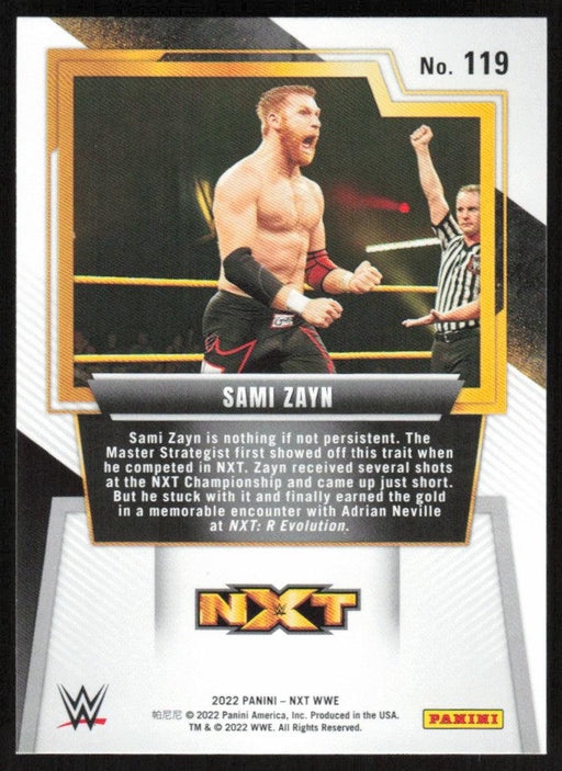 Sami Zayn 2022 Panini WWE NXT # 119 NXT Alumni NXT - Collectible Craze America