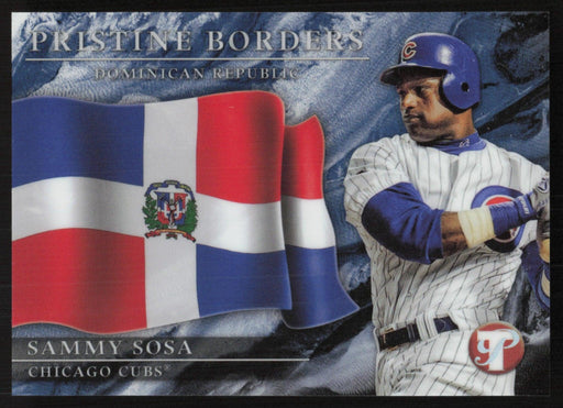 Sammy Sosa 2022 Topps Pristine # PB-3 Pristine Borders Insert Chicago Cubs - Collectible Craze America