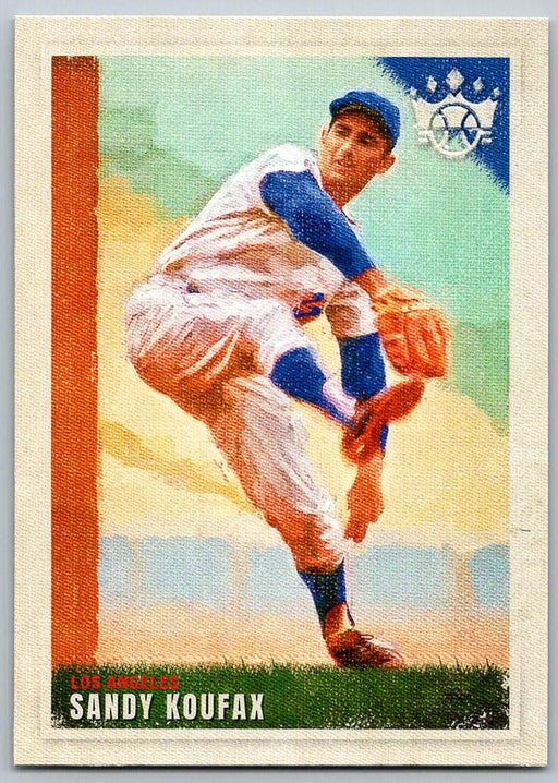 Sandy Koufax 2022 Panini Diamond Kings # 71 Los Angeles Dodgers - Collectible Craze America