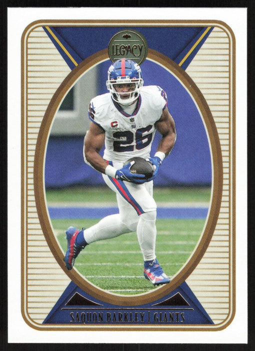 Saquon Barkley 2022 Panini Legacy Football Base # 73 New York Giants - Collectible Craze America