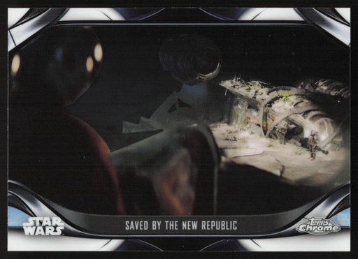 Saved by the New Republic 2022 Topps Chrome Star Wars Mandalorian # S2-12 - Collectible Craze America