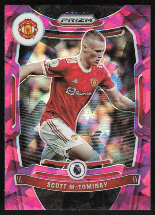 Scott McTominay 2021 Panini Prizm Premier League # 280 Pink Ice Manchester United - Collectible Craze America