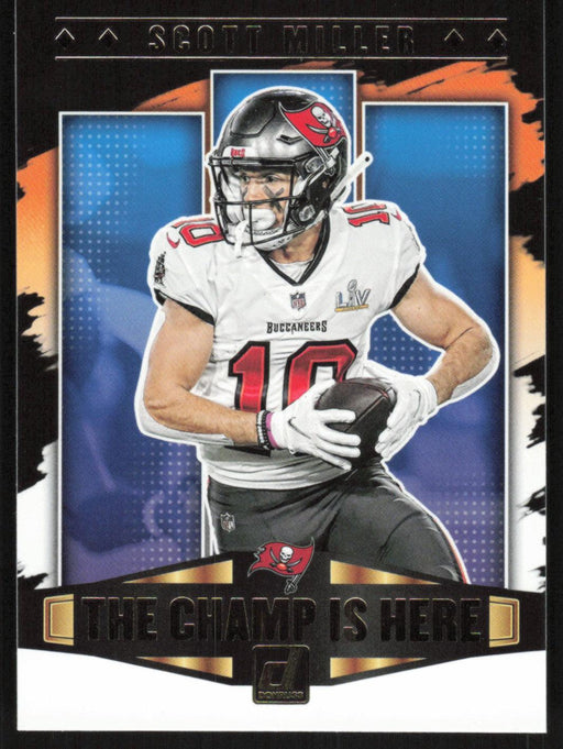 Scott Miller 2021 Donruss Champ Is Here # CIH-4 Tampa Bay Buccaneers - Collectible Craze America