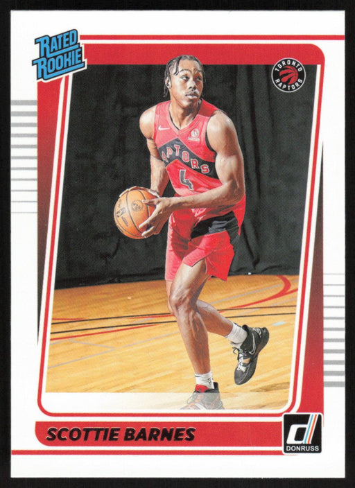 Scottie Barnes 2021 Donruss Rated Rookie # 236 RC Toronto Raptors - Collectible Craze America