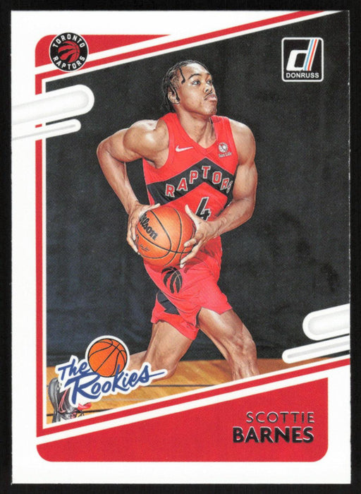 Scottie Barnes 2021 Donruss The Rookies # 4 Toronto Raptors - Collectible Craze America