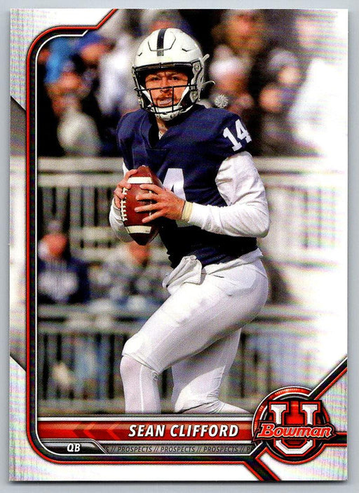 Sean Clifford 2021 Bowman University Football # 69 Penn State Nittany Lions - Collectible Craze America