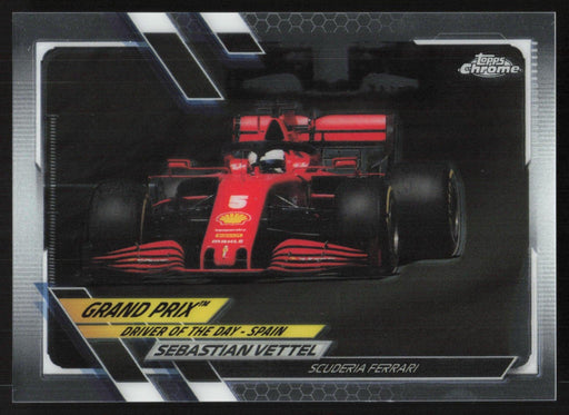 Sebastian Vettel 2021 Topps Chrome Formula 1 # 165 Scuderia Ferrari - Collectible Craze America