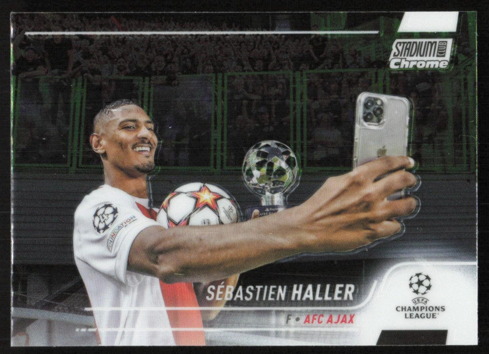 Sebastien Haller 2021 Topps Stadium Club Chrome UEFA Champions League # 94 AFC Ajax Base - Collectible Craze America