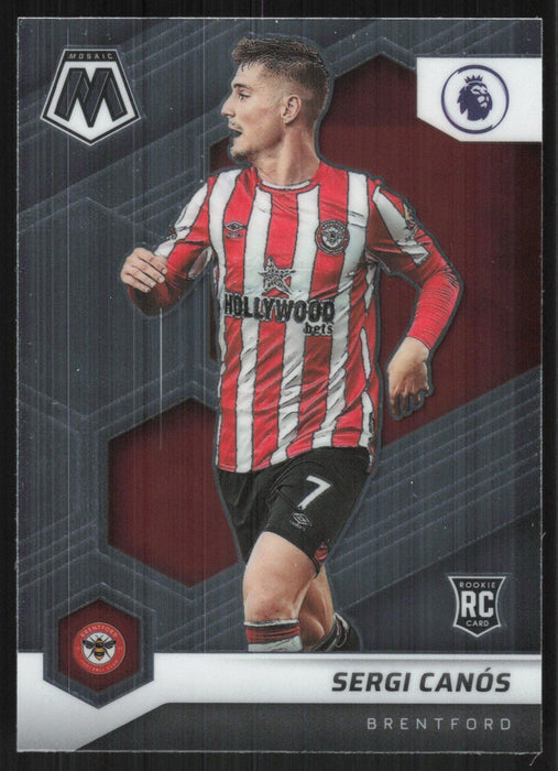 Sergi Canos 2021 Panini Mosaic Premier League # 78 RC Brentford Base - Collectible Craze America