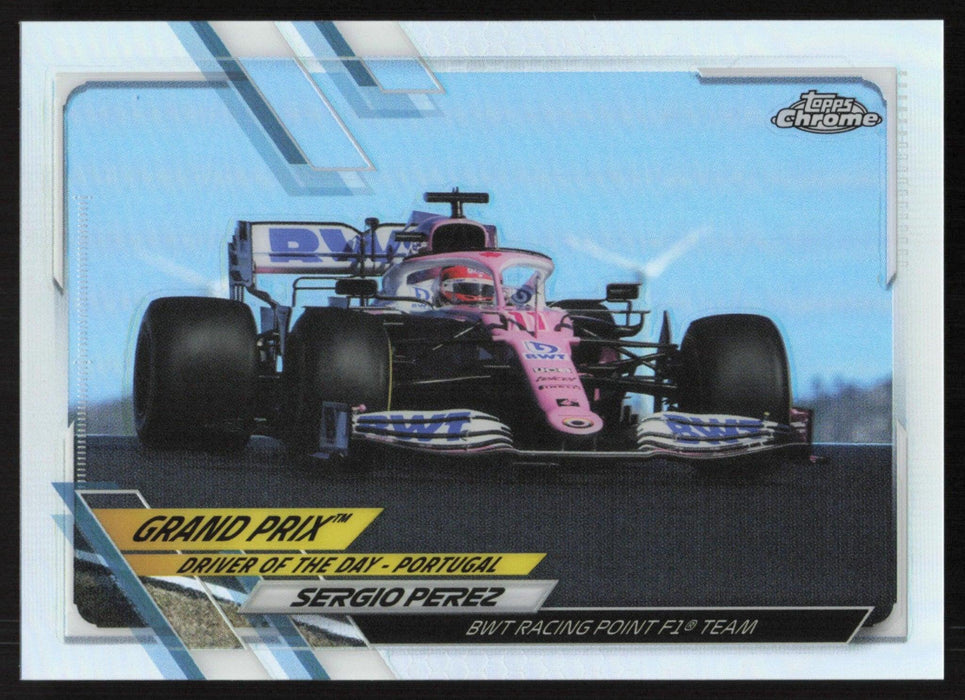 Sergio Perez 2021 Topps Chrome Formula 1 # 160 Refractor - Collectible Craze America