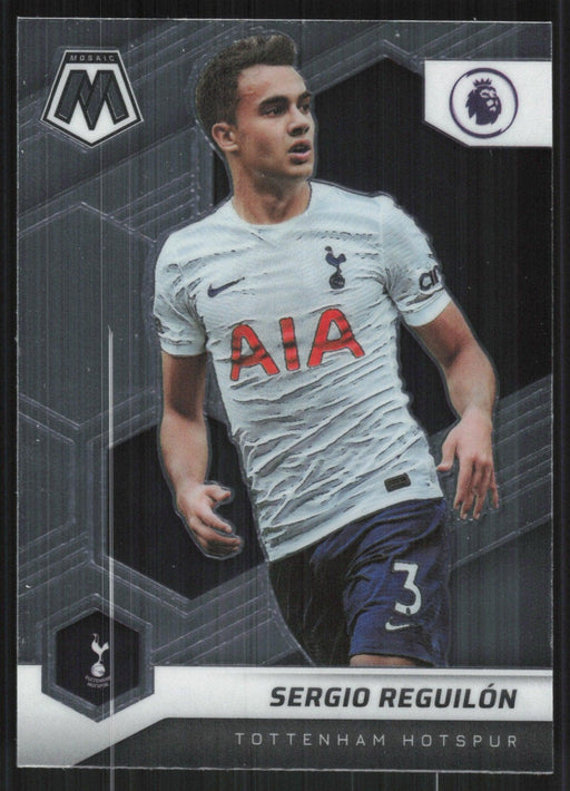 Sergio Reguilon 2021 Panini Mosaic Premier League # 110 Tottenham Hotspur Base - Collectible Craze America