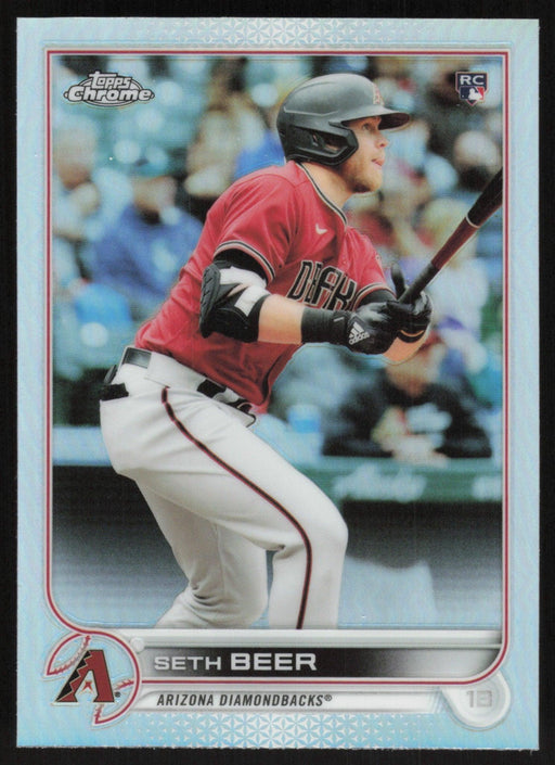 Seth Beer 2022 Topps Chrome # 186 RC Refractor Arizona Diamondbacks - Collectible Craze America