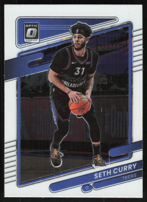 Seth Curry 2021 Panini Donruss Optic # 91 Philadelphia 76ers Base - Collectible Craze America