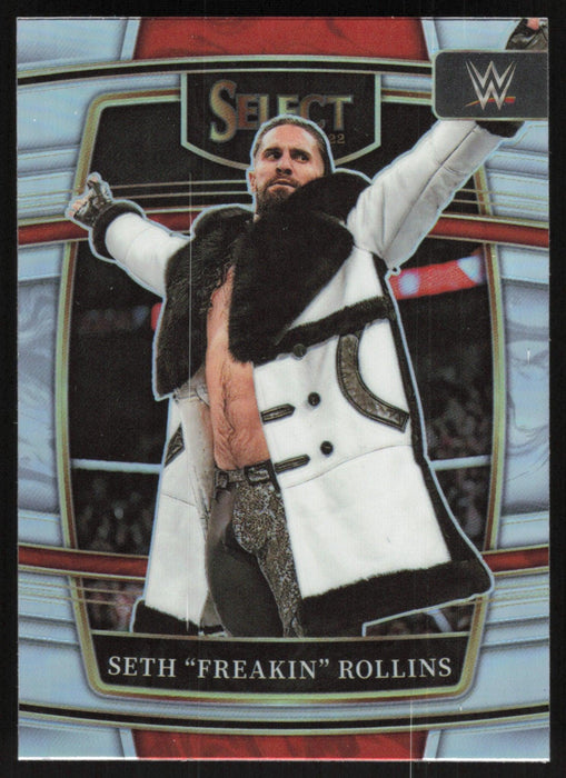 Seth "Freakin" Rollins 2022 Panini Select WWE # 8 Concourse Silver Prizm Raw - Collectible Craze America