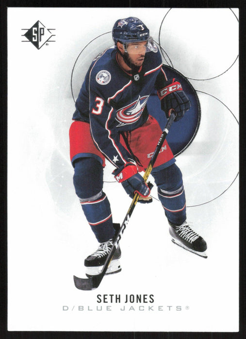 Seth Jones 2020 SP Hockey # 52 Columbus Blue Jackets - Collectible Craze America