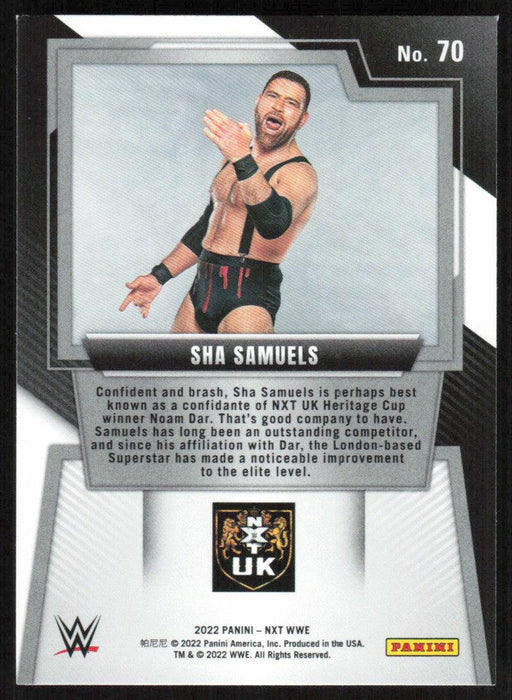 Sha Samuels 2022 Panini NXT WWE # 70 RC Base NXT UK - Collectible Craze America