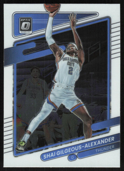 Shai Gilgeous-Alexander 2021 Panini Donruss Optic # 147 Oklahoma City Thunder Base - Collectible Craze America