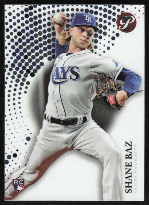 Shane Baz 2022 Topps Pristine Baseball # 218 RC Tampa Bay Rays - Collectible Craze America