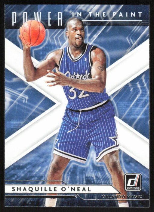 Shaquille O'Neal 2021 Donruss Power in the Paint # 9 Orlando Magic - Collectible Craze America