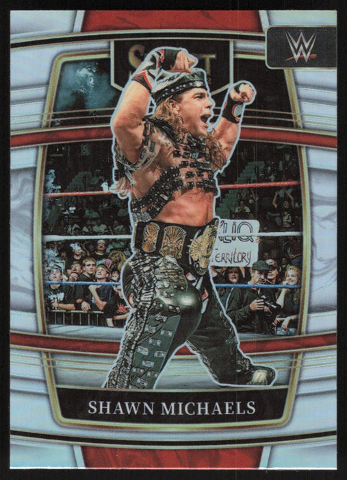 Shawn Michaels 2022 Panini Select WWE # 28 Concourse Silver Prizm WWE Legends - Collectible Craze America