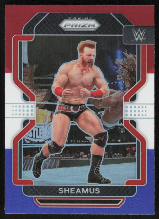 Sheamus 2022 Panini Prizm WWE # 129 Red White Blue Prizm SmackDown - Collectible Craze America