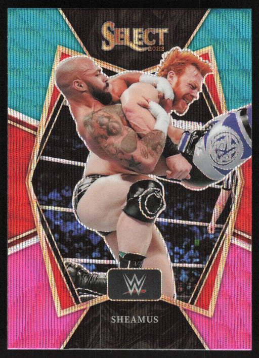 Sheamus 2022 Panini Select WWE # 122 Premier Level Tri-Color Prizm Smack Down - Collectible Craze America