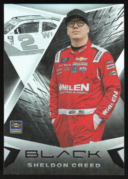 Sheldon Creed 2022 Panini Chronicles Racing Black # 11 - Collectible Craze America