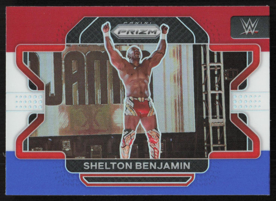 Shelton Benjamin 2022 Panini Prizm WWE # 2 Red White Blue Prizm Raw - Collectible Craze America