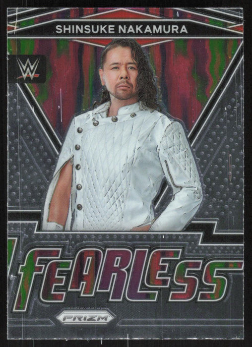 Shinsuke Nakamura 2022 Panini Prizm WWE # 3 Fearless SmackDown - Collectible Craze America