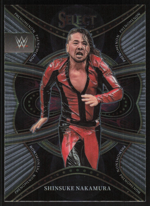 Shinsuke Nakamura 2022 Panini Select WWE # 17 Phenomenon Insert SmackDown - Collectible Craze America