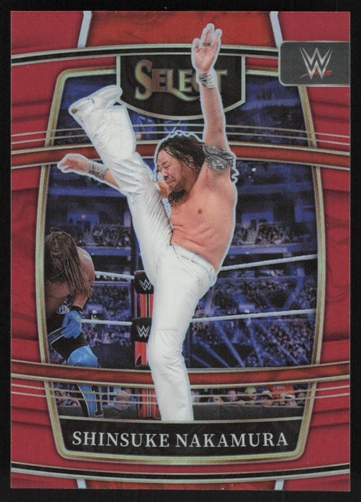 Shinsuke Nakamura 2022 Panini Select WWE # 48 Concourse Red Prizm 201/249 Smack Down - Collectible Craze America