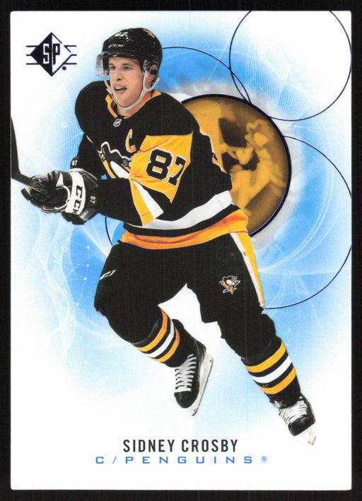 Sidney Crosby 2020 SP Hockey # 76 Pittsburgh Penguins Blue Parallel - Collectible Craze America