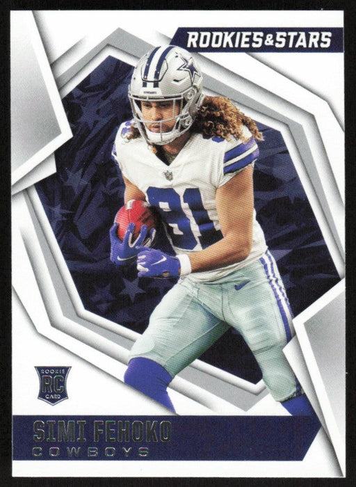 Simi Fehoko 2021 Panini Rookies & Stars # 141 RC Dallas Cowboys Base - Collectible Craze America