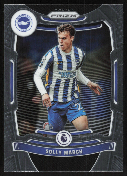 Solly March 2021 Panini Prizm Premier League # 186 Brighton & Hove Albion - Collectible Craze America