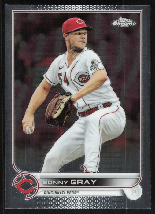 Sonny Gray 2022 Topps Chrome Baseball # 76 Cincinnati Reds Base - Collectible Craze America